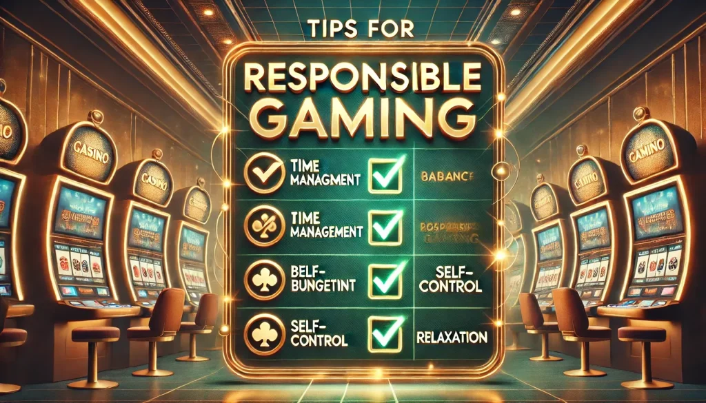 Tips for Responsible Gaming